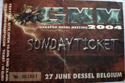Graspop ticket