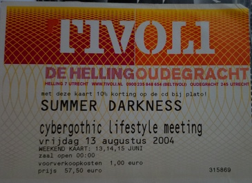 Summer Darkness ticket