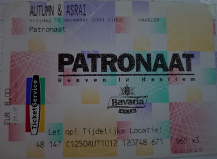 Autumn - Patronaat ticket