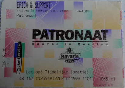 Epica - Patronaat ticket