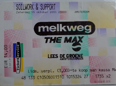 Soilwork - Melkweg The Max ticket