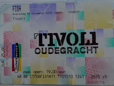 Fish - Tivoli ticket