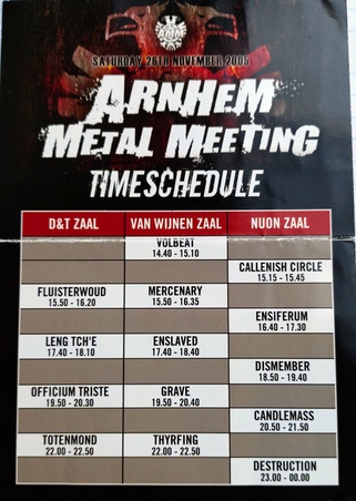 Arnhem Metal Meeting ticket