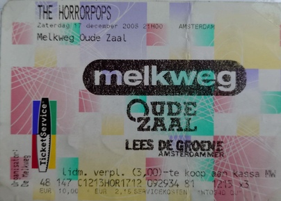 Horrorpops - Melkweg Oude Zaal ticket
