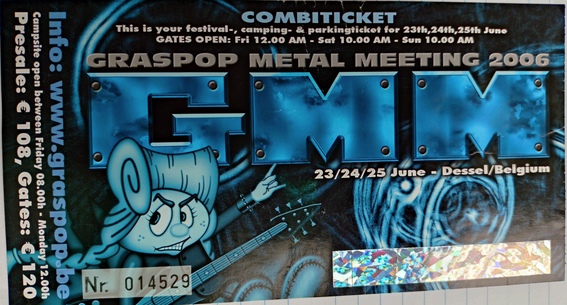 Graspop ticket