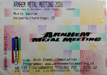 Arnhem Metal Meeting ticket