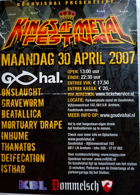 Kings of Metal - Goudvishal ticket