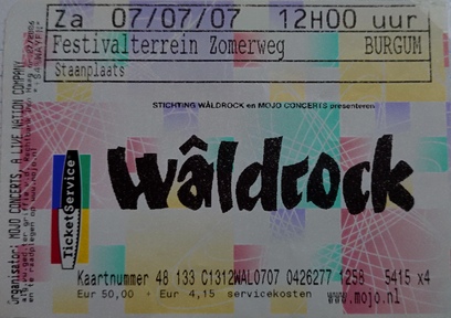 Waldrock ticket
