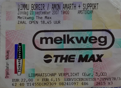 Dimmu Borgir - Melkweg The Max ticket