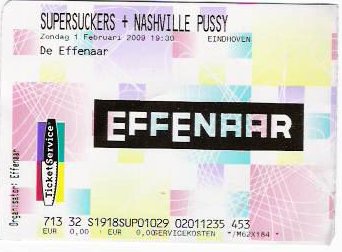 Nashville Pussy - Effenaar ticket
