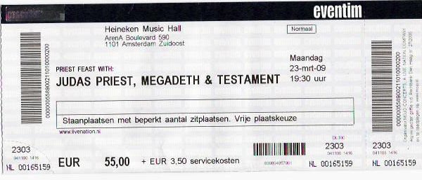 Priest Feast - HMH ticket