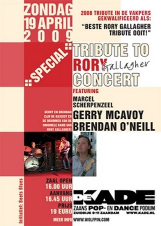 Rory Gallagher Tribute - De Kade ticket