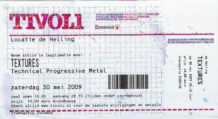 Textures - De Helling ticket