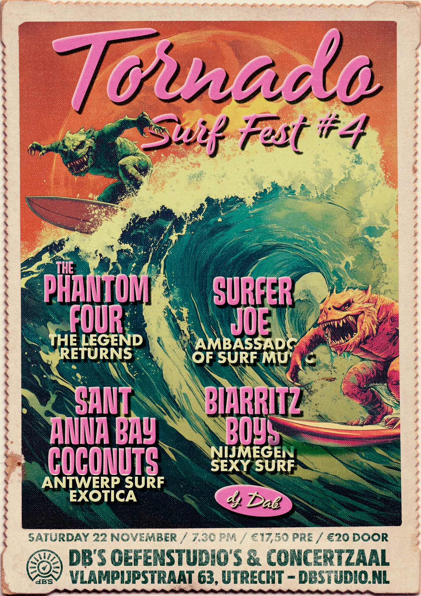 Tornado Surffest - Dbs ticket