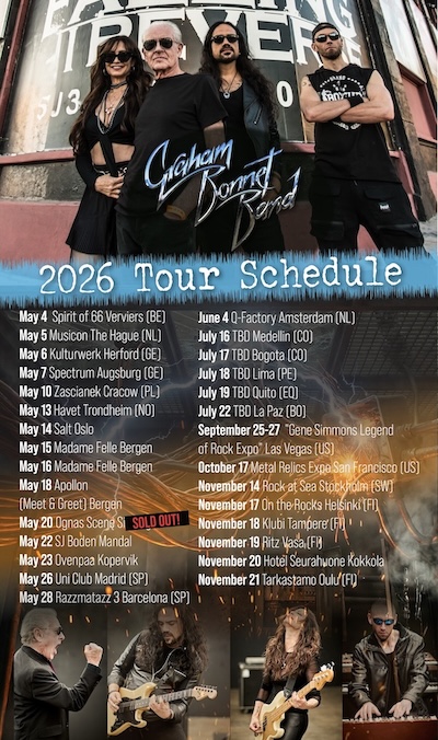 The Graham Bonnet Band- Q-Factory ticket